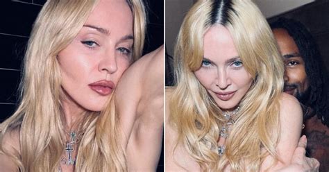 topless pics|Madonna, 65, poses completely topless in raunchiest picture yet